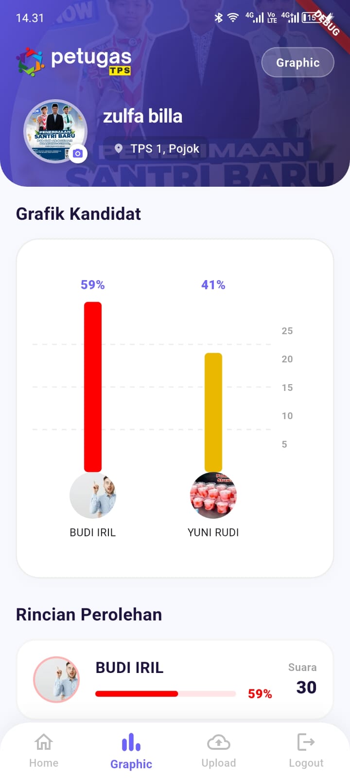 Tampilan Aplikasi Android 1